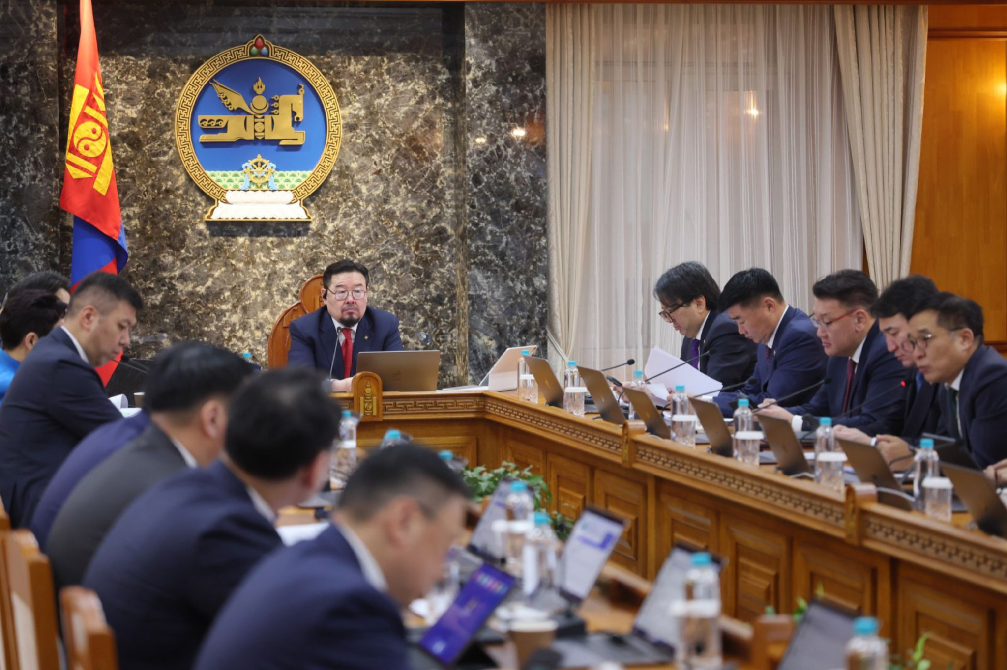 Засгийн газрын ээлжит хуралдаан болов